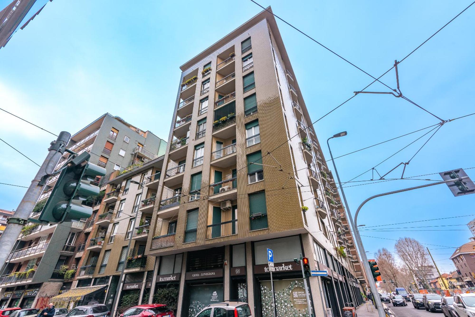 Audrey Flat - Stazione Milano Centrale Appartement Buitenkant foto